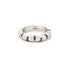Large Black & White Diamond Zebra Band Ring