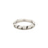 Small Black & White Diamond Zebra Band Ring