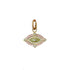 Diamond & Enamel Evil Eye Charm Pendant