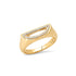Pavé Initial Ring