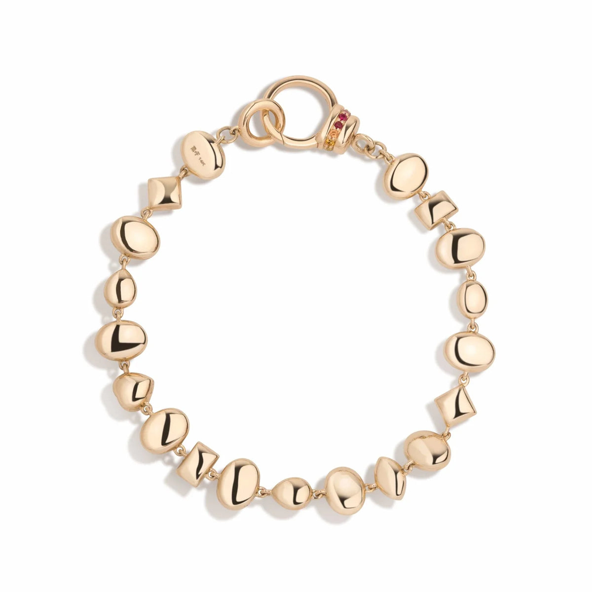 Opal & Gemstone Bezel Confetti Bracelet