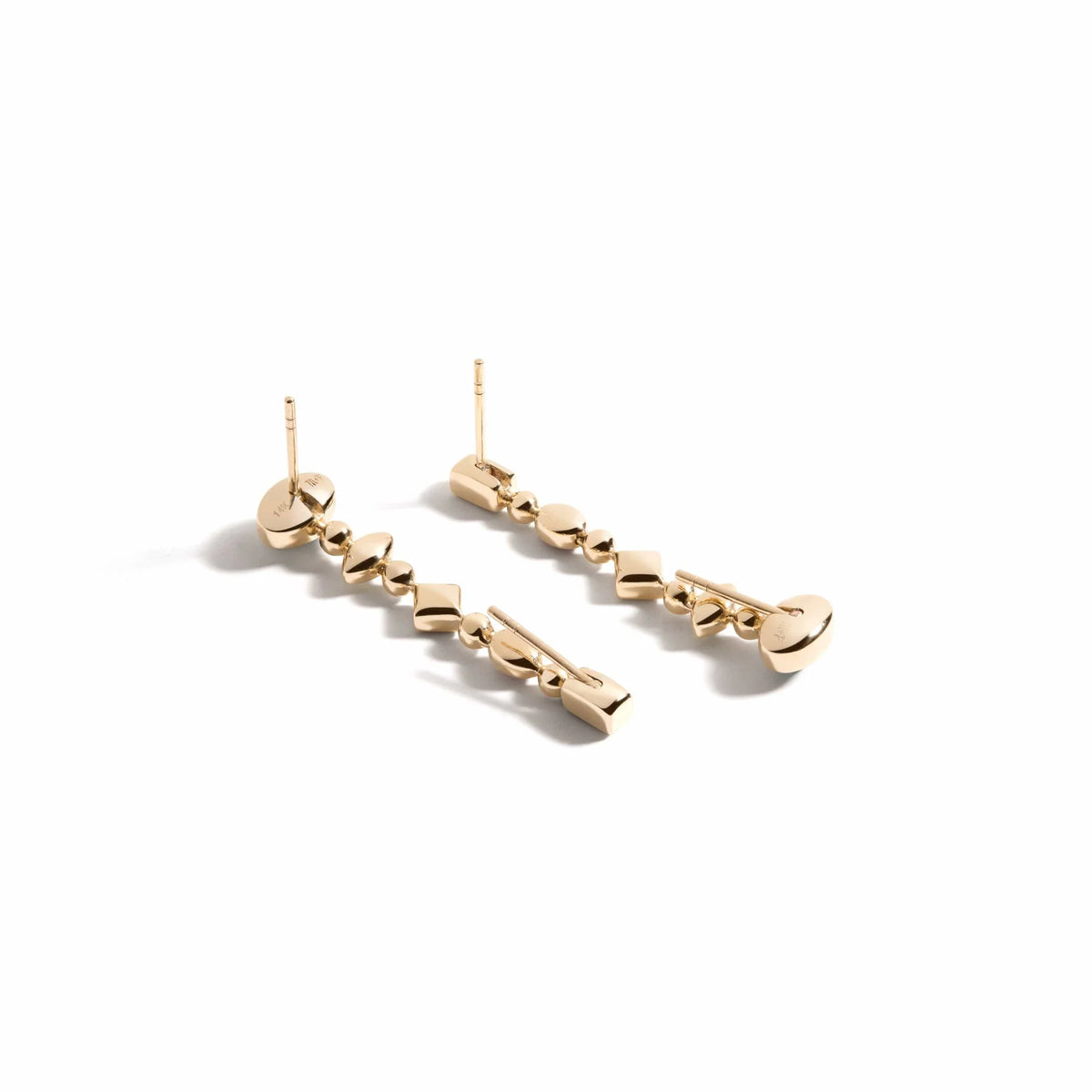 Opal & Sapphire Convertible Confetti Earrings with Diamonds
