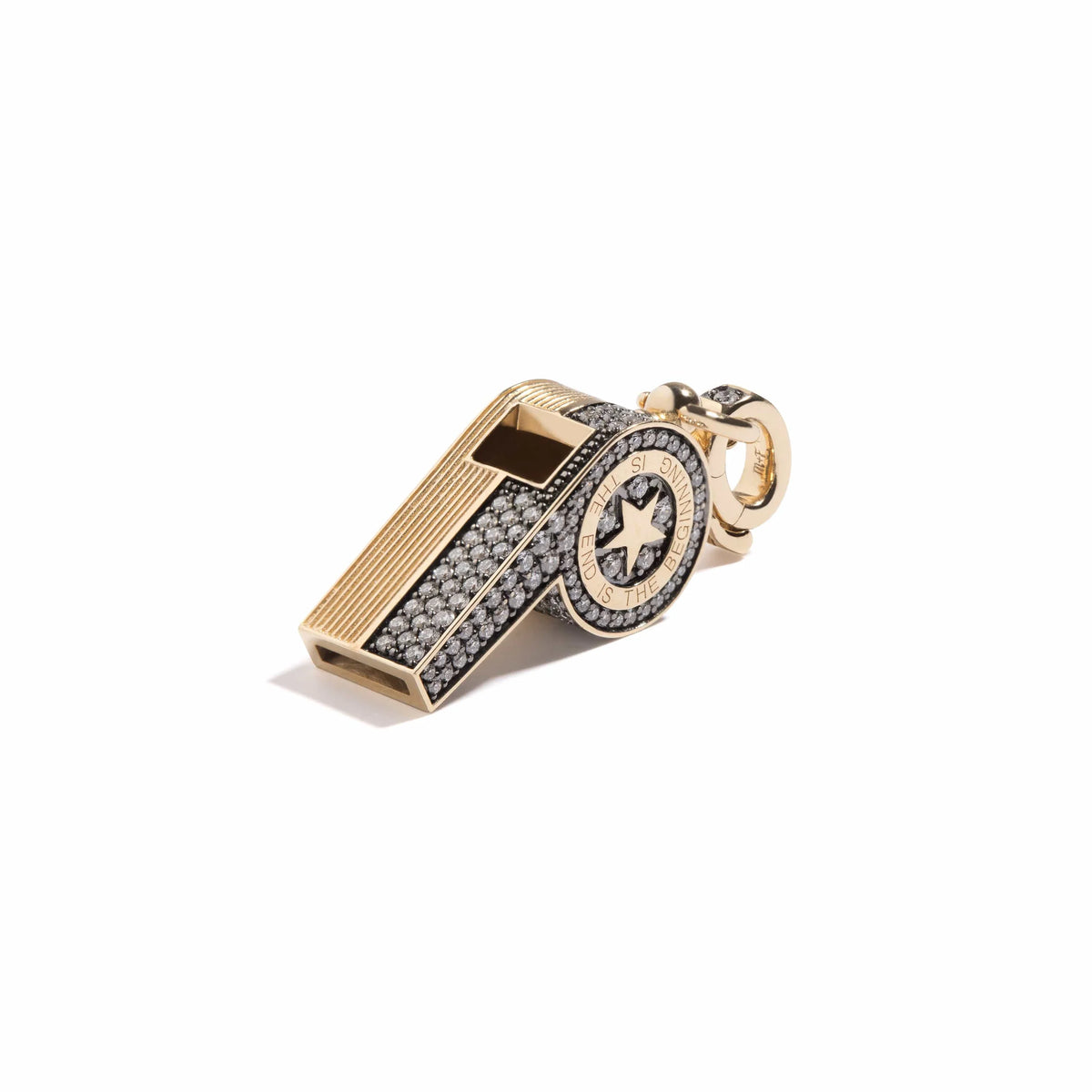 Diamond Continuum Whistle Pendant