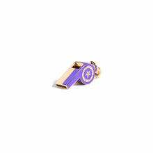 Enamel & Gold Continuum Whistle Charm