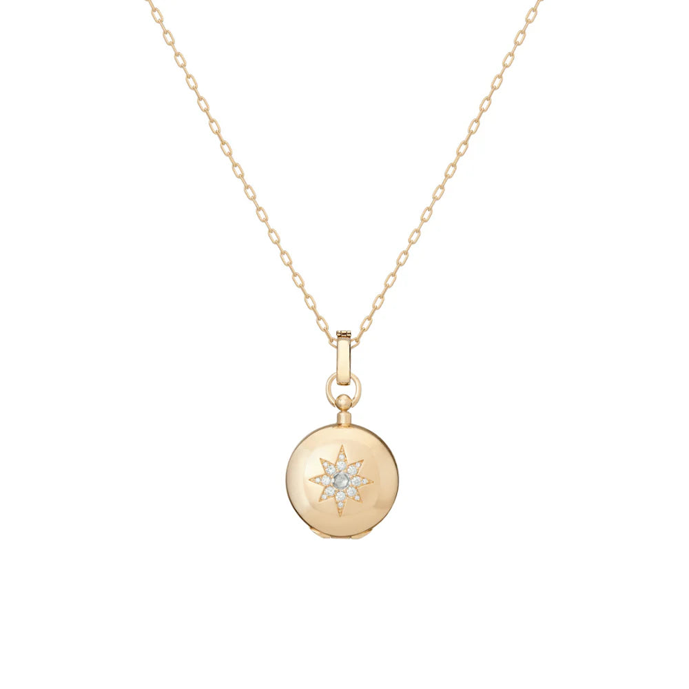 Direction Decision Compass Coin Charm