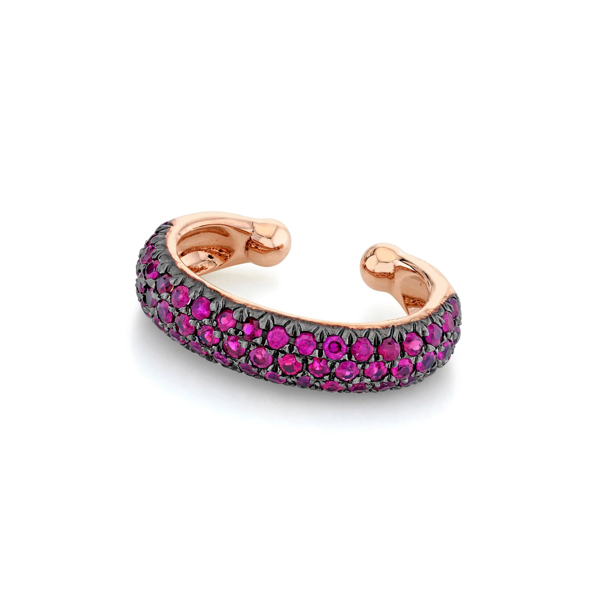 Jumbo Pave Gemstone Ear Cuff