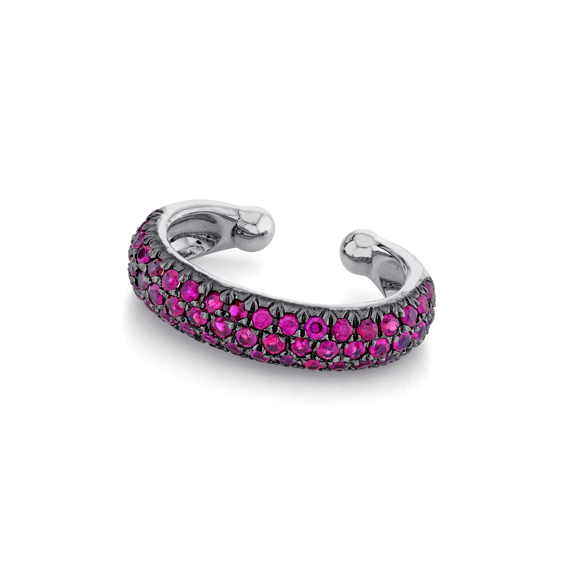 Jumbo Pave Gemstone Ear Cuff