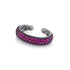 Jumbo Pave Gemstone Ear Cuff