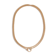 Eightfold Chain Necklace with Rainbow or Diamond Clasp