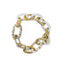 The Elizabeth Two Tone Enamel Chain Bracelet