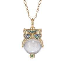 Eyes of the Night Owl Amulet Pendant