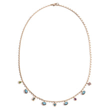 Gemstone Garland Necklace