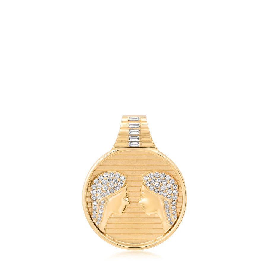 Zodiac Medallion Pendant