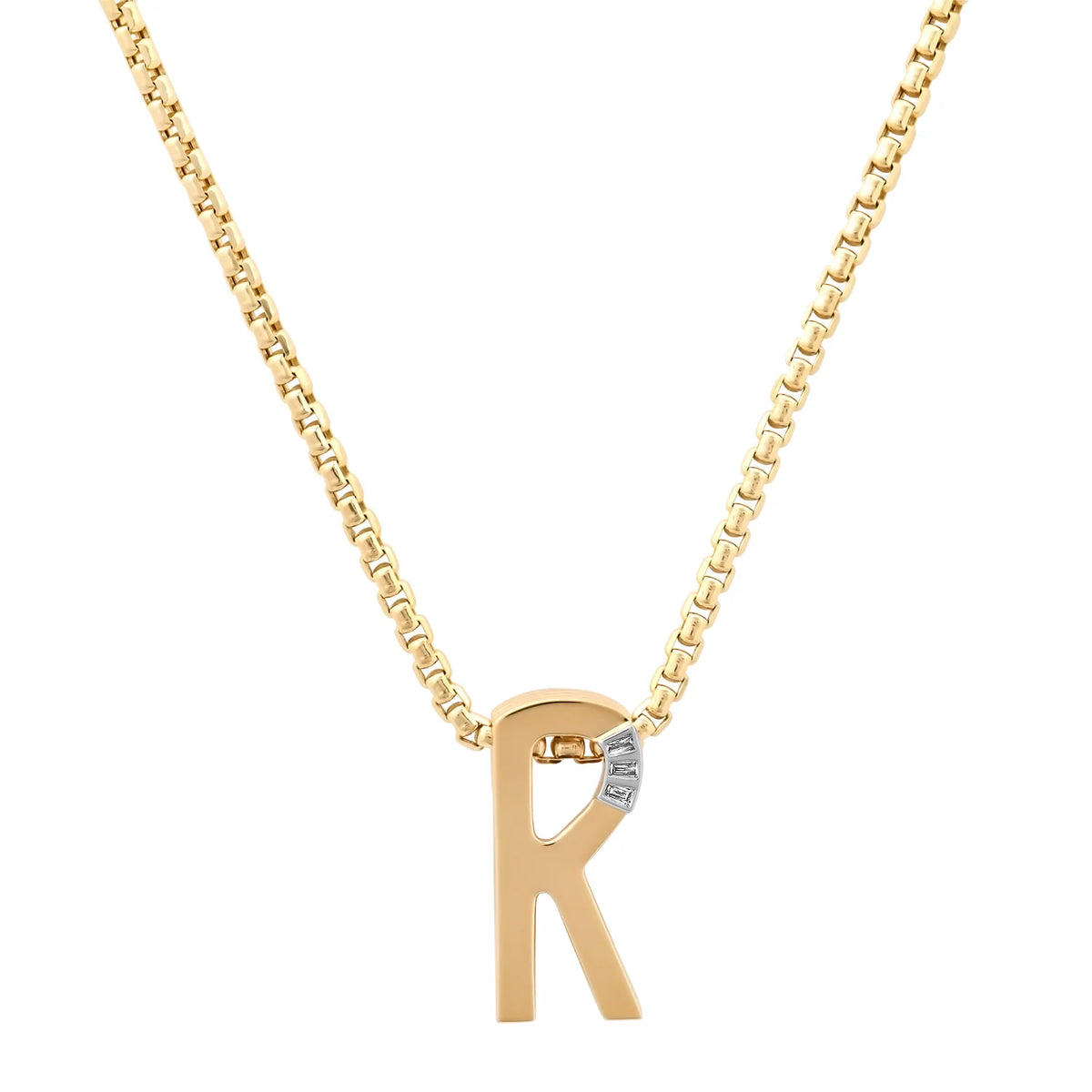 Slide-On Grandsize Ribbed Initial
