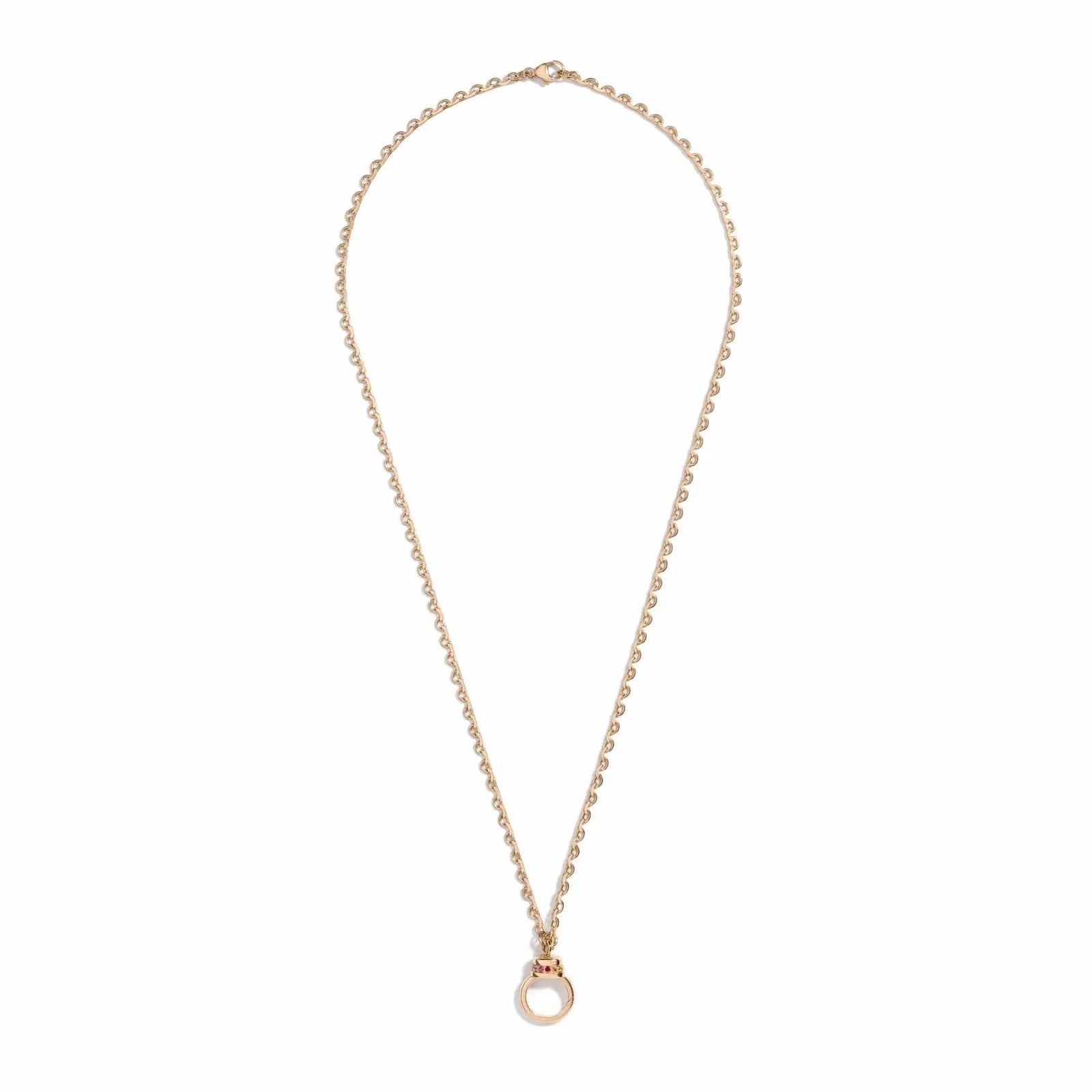 Lace Pendant Holder Necklace