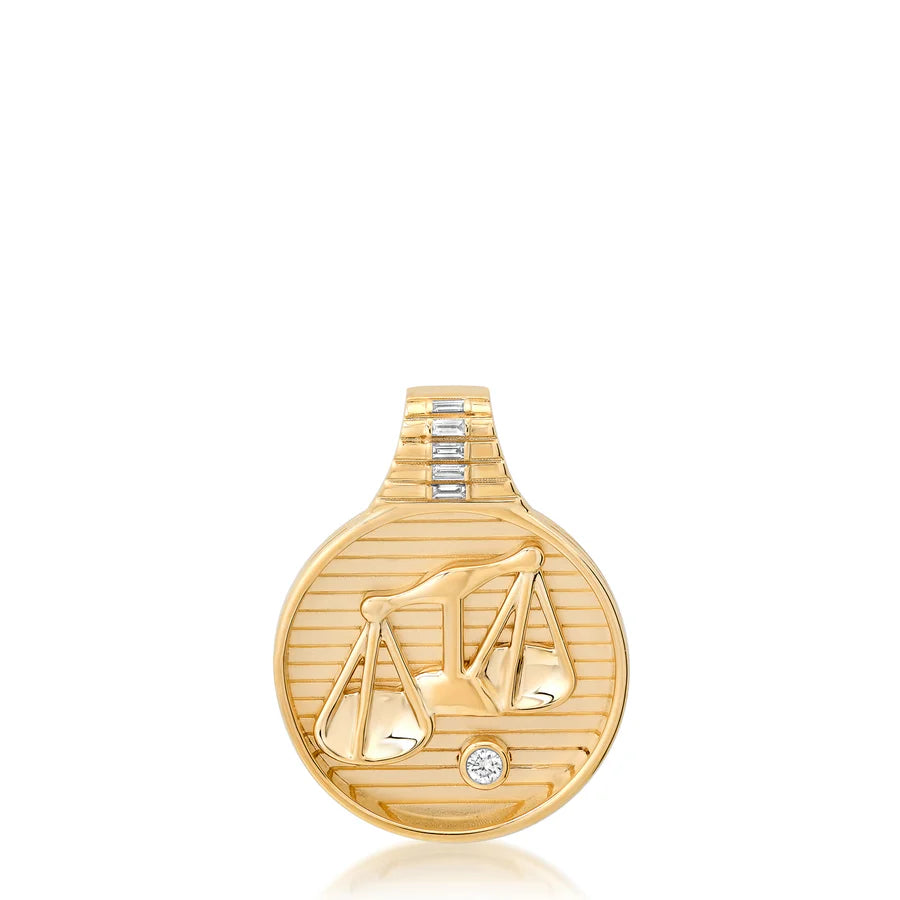 Zodiac Medallion Pendant