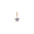 Enamel & Diamond Lucky Star Charm