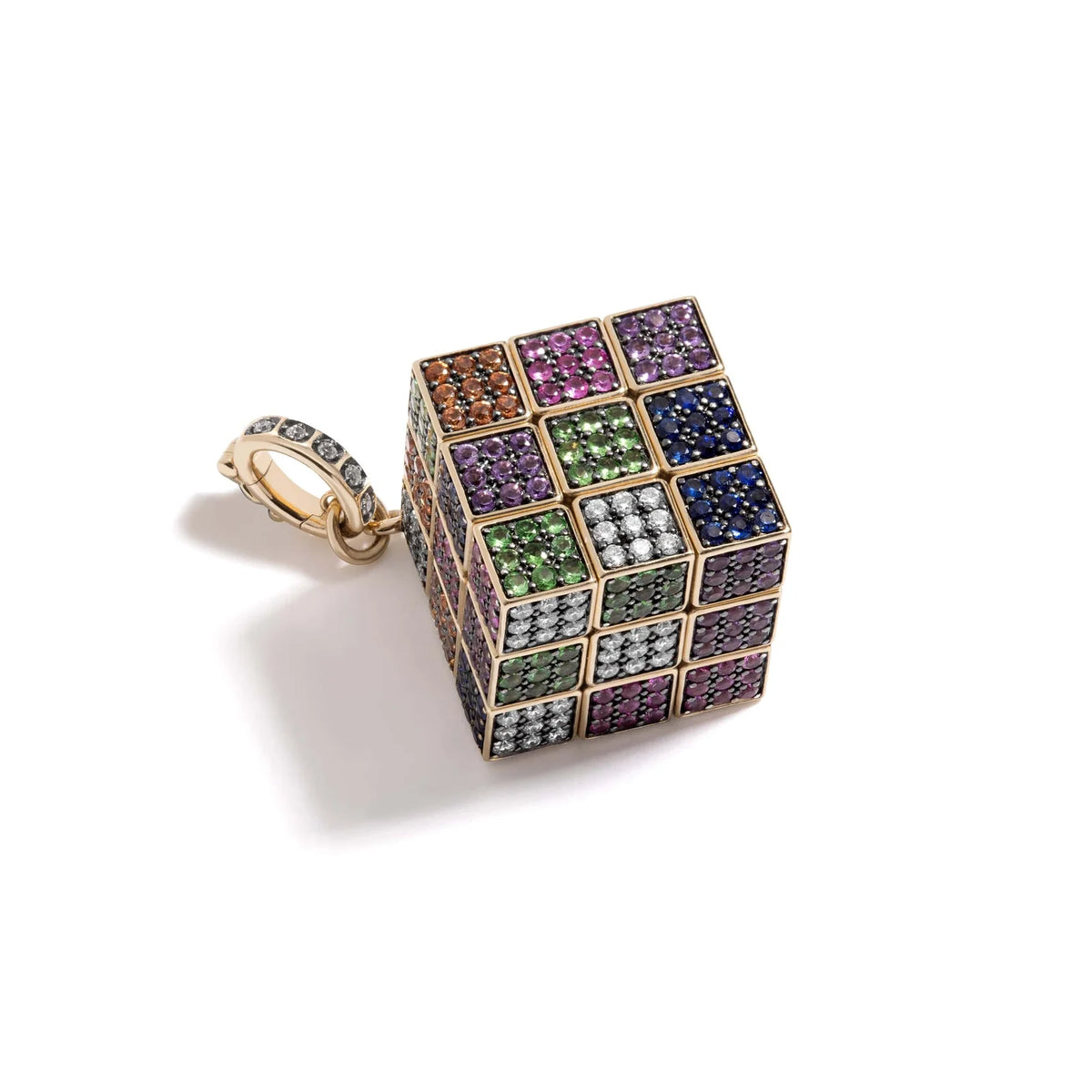 Major Odyssey Puzzle Cube Pendant
