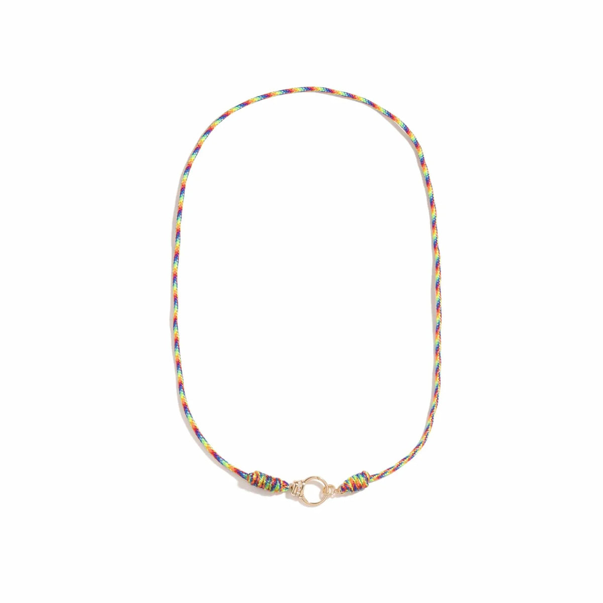Para Todos Cord Necklace with Diamond or Rainbow Enhancer