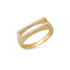 Pavé Initial Ring