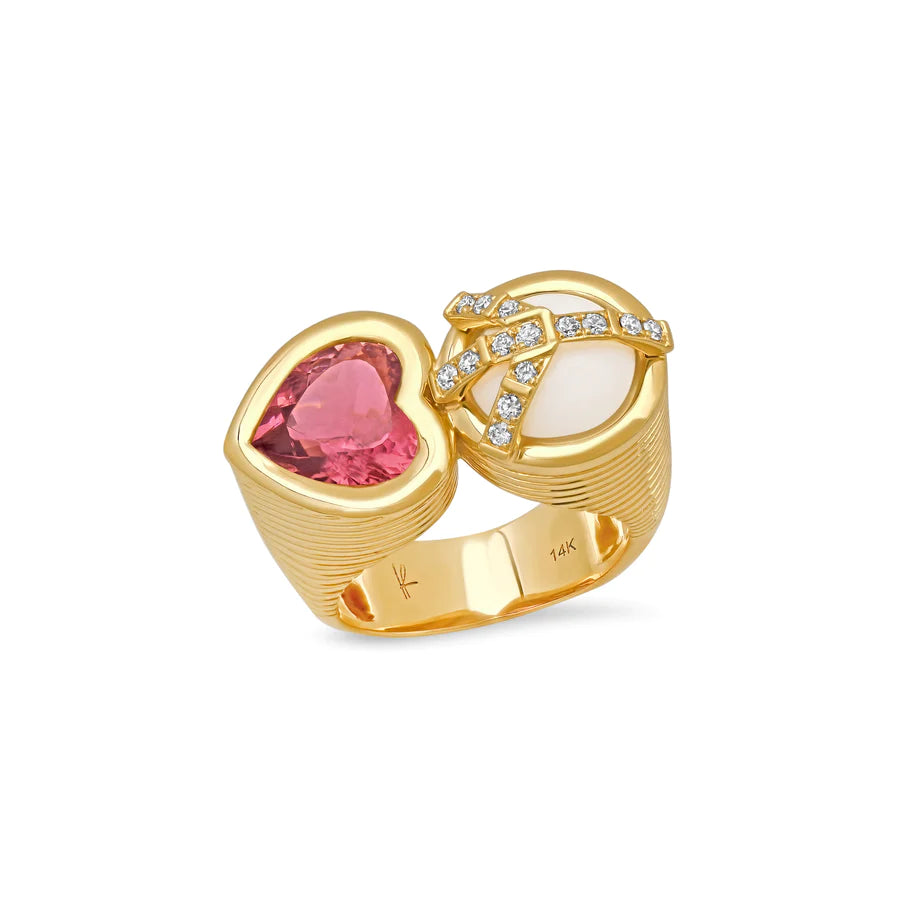 Peace & Love Ring