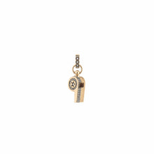 Petite Diamond Continuum Whistle Pendant