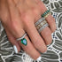 Emerald Cut Bezel Lab Grown Diamond Eternity Band