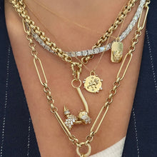 Baby In The Mix Open Front Chain Necklace