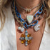 Opal Heart & Diamond Accent Charm