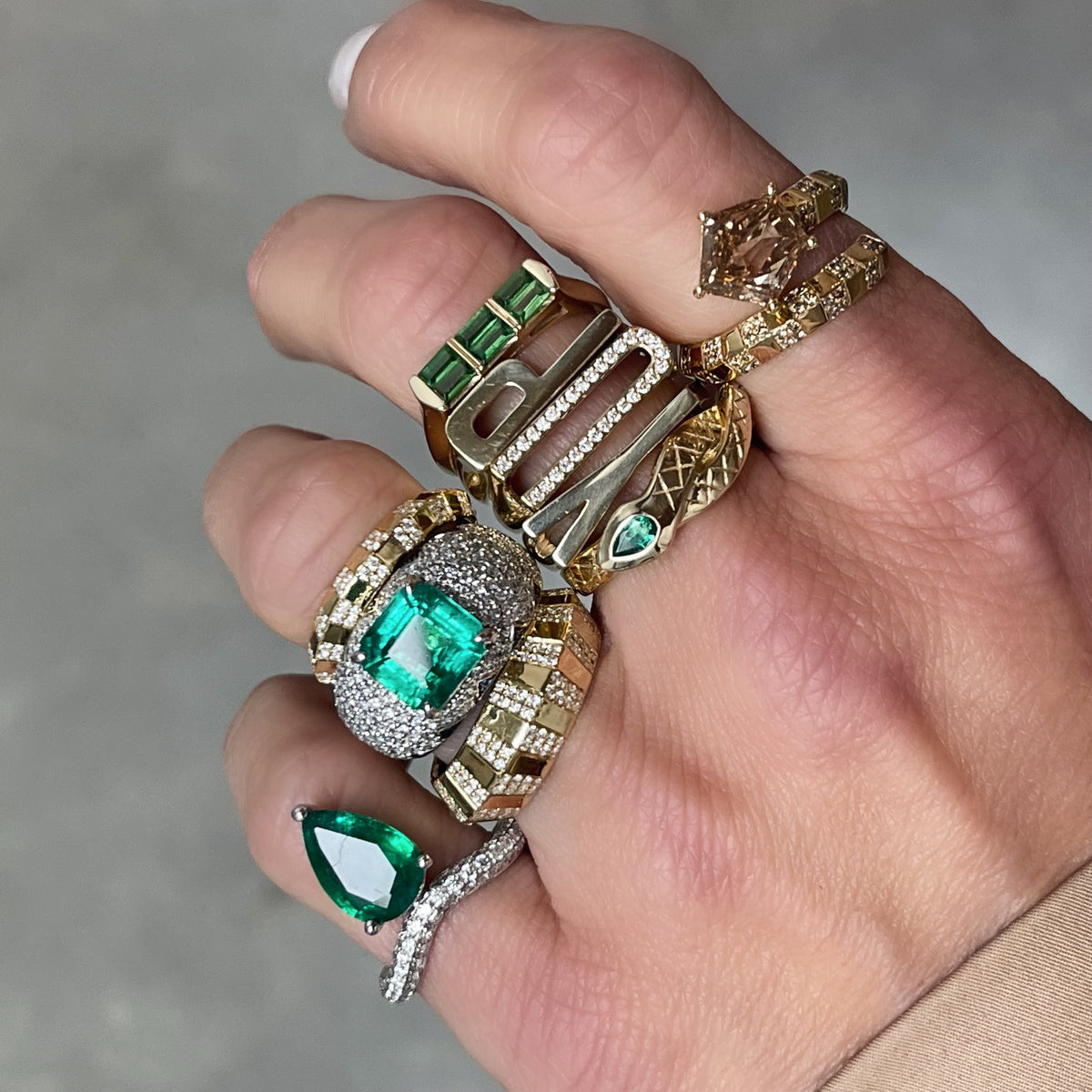 Colorblock Ring