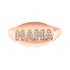 Diamond Mama Signet Ring