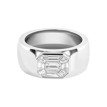 Boss Diamond & Gold Barrel Ring
