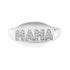 Diamond Mama Signet Ring