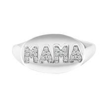Diamond Mama Signet Ring