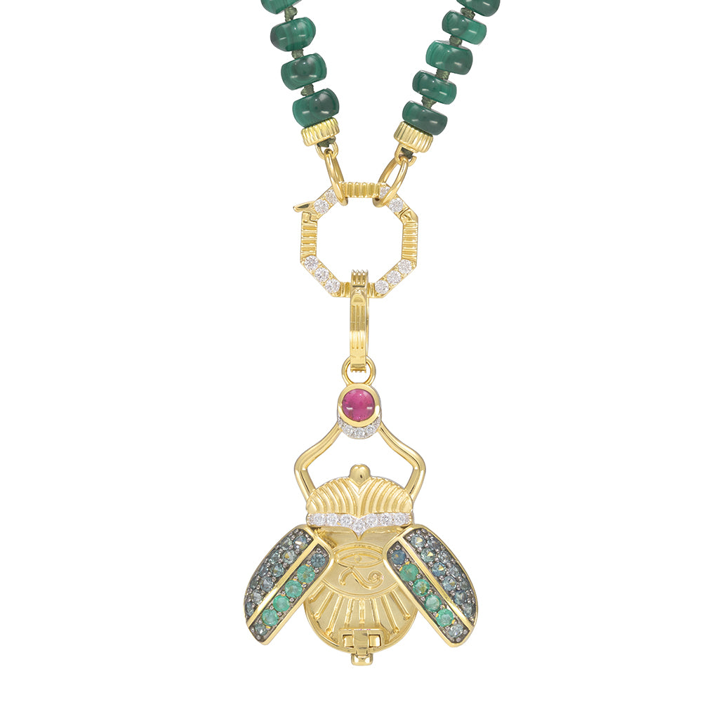 Rebirth Scarab Wing Pendant