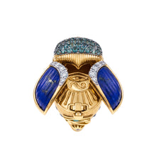 Sacred Scarab Poison Ring