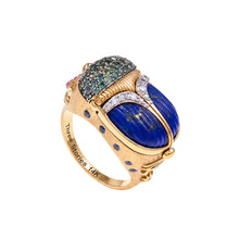 Sacred Scarab Poison Ring