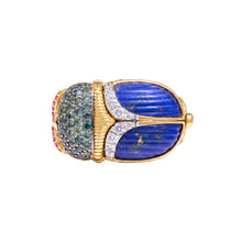 Sacred Scarab Poison Ring