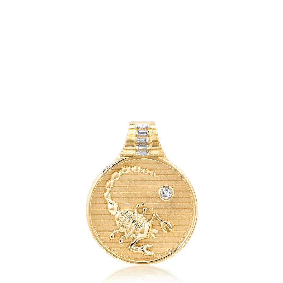 Zodiac Medallion Pendant