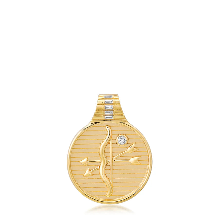Zodiac Medallion Pendant