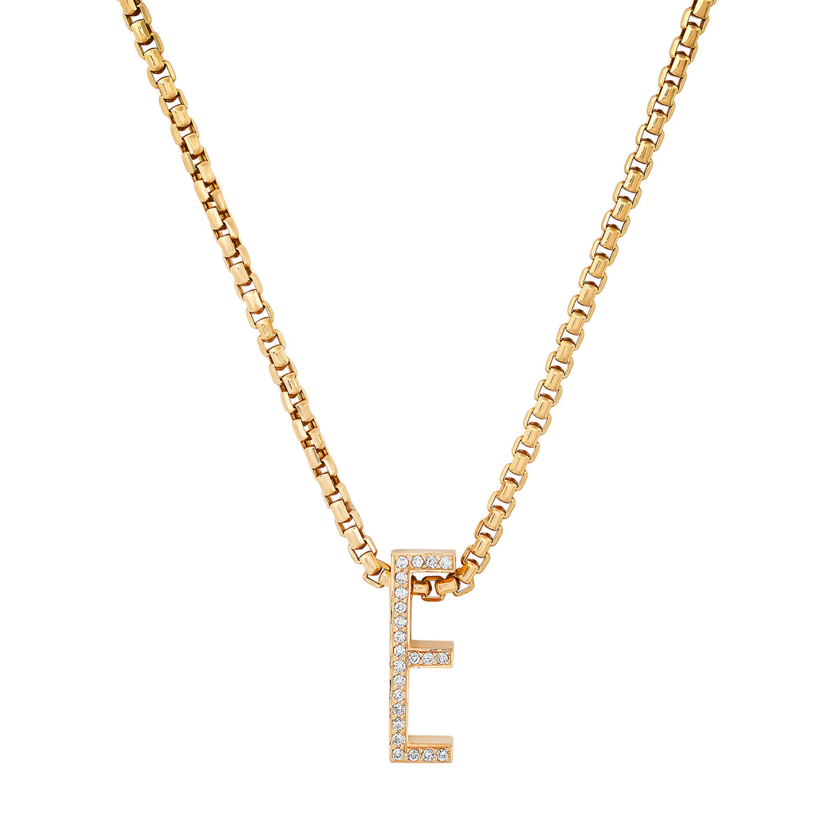 Slide-On Pave Initial