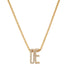 Slide-On Pave Initial