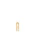 Slide-On Ribbed Initial