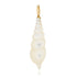White or Golden Mother of Pearl Spiral Shell Charm