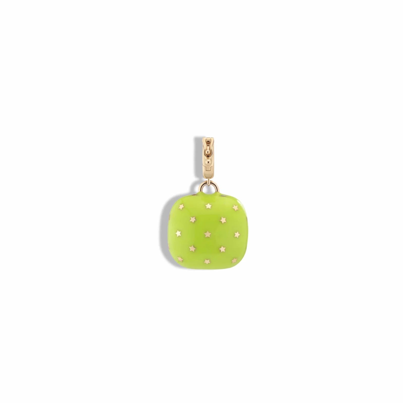 Supernova Sphene & Glowing Green Pendant