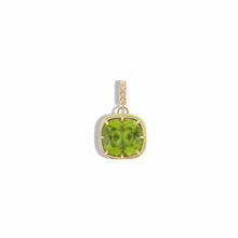 Supernova Sphene & Glowing Green Pendant