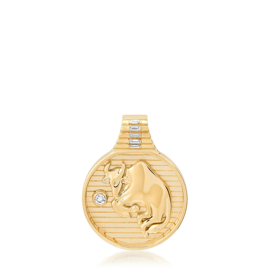 Zodiac Medallion Pendant