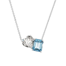 Tori Two Stone Gemstone Necklace
