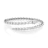Slithering Segmented Diamond Snake Flex Bangle Bracelet