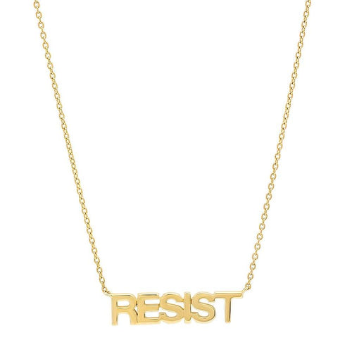 Gold Resist Necklace